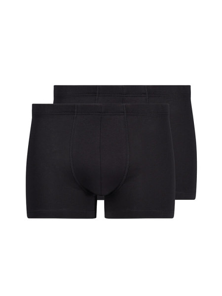 HUBER hautnah Cotton 2 Pack Shorts