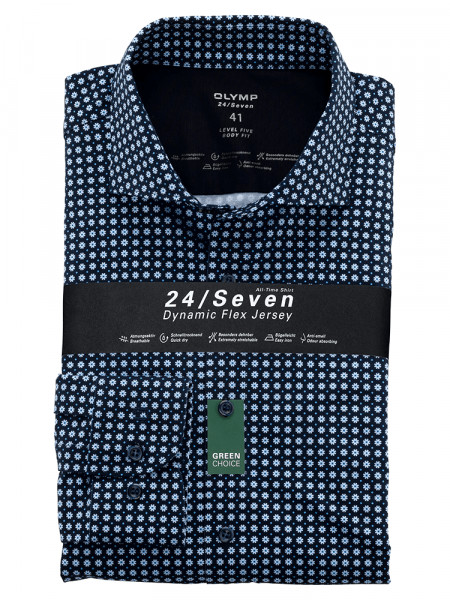 OLYMP Level Five 24/Seven body fit Jerseyhemd