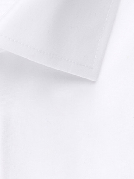 SEIDENSTICKER Tailored Fit Hemd Weiß Business Kent Popeline - Ansicht 3