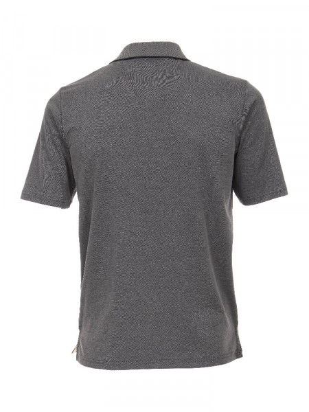 REDMOND Poloshirt Grau Piqué