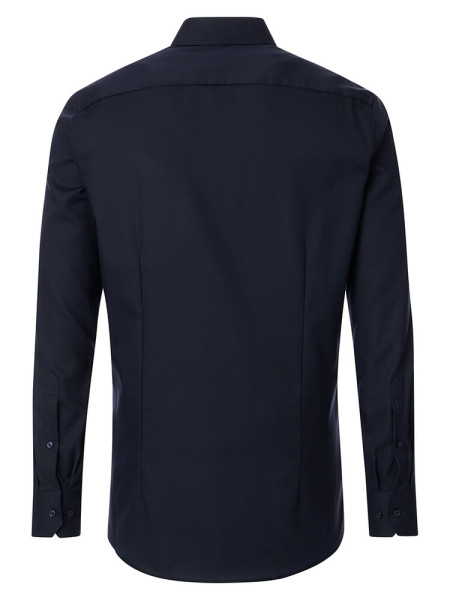 VENTI Regular Fit Hemd Marine Button-Down Fein Oxford