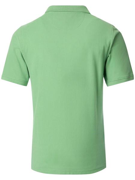 REDMOND Poloshirt Hellgrün Piqué