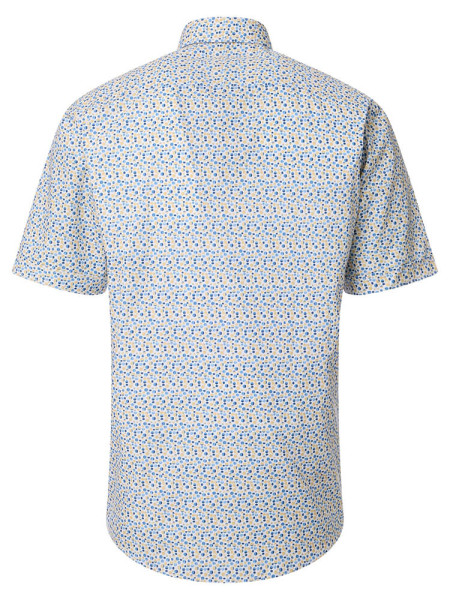 CASAMODA Regular Fit Hemd Hellbeige Button-Down Easy Care