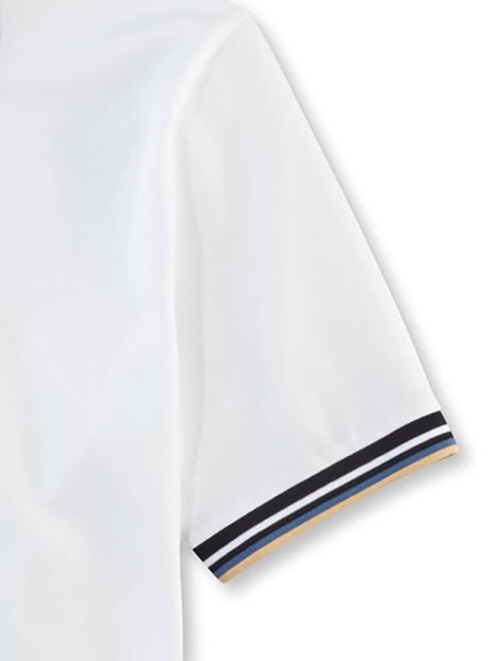 OLYMP Poloshirt Weiß Piqué - Ansicht 1