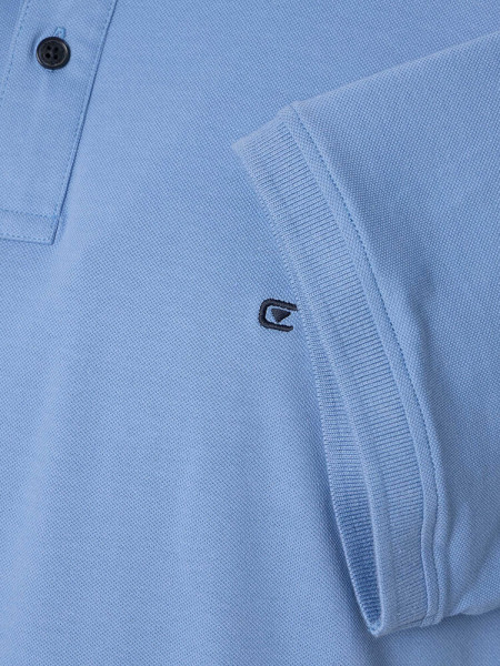 CASAMODA Poloshirt Hellblau Extrafeine Qualität - Ansicht 2
