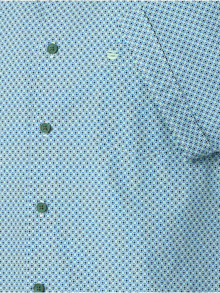 REDMOND Regular Fit Hemd Grün Kent Print - Ansicht 2