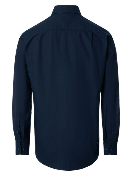 REDMOND Comfort Fit Hemd Marine Button-Down Fein Oxford