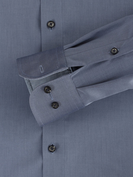 CASAMODA Regular Fit Hemd Mittelblau Kent Easy Care  - Ansicht 2