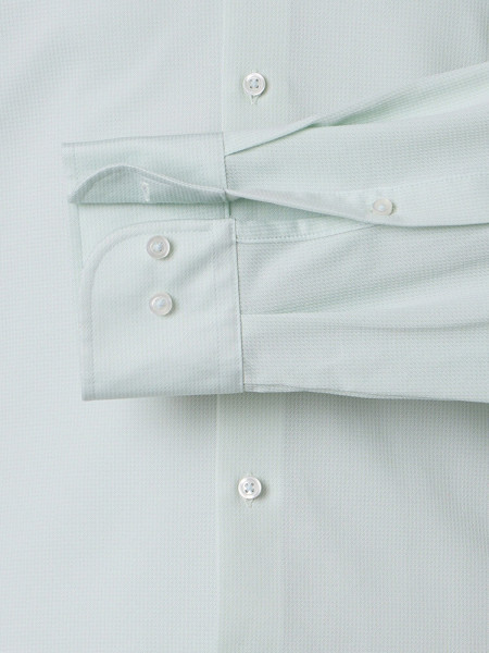 VENTI Comfort Fit Hemd Grün Kent Jersey - Ansicht 2