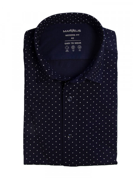 MARVELIS Modern Fit Jerseyhemd