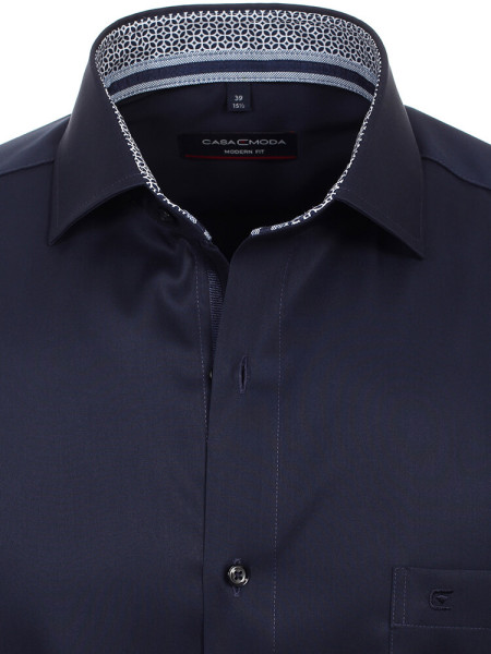 CASAMODA Regular Fit Hemd Marine Kent Easy Care  - Ansicht 1