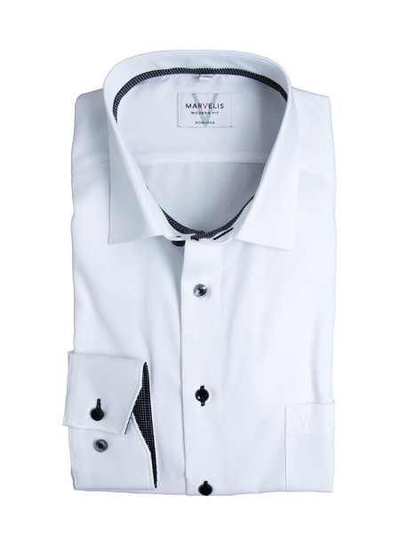 MARVELIS Modern Fit Businesshemd