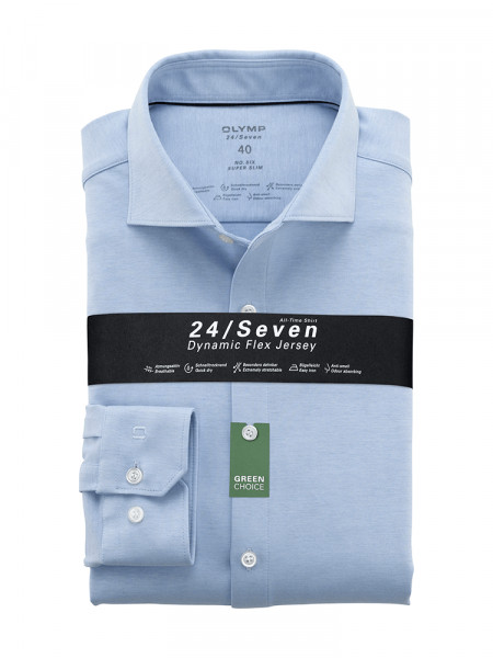 OLYMP No. Six 24/Seven super slim Jerseyhemd