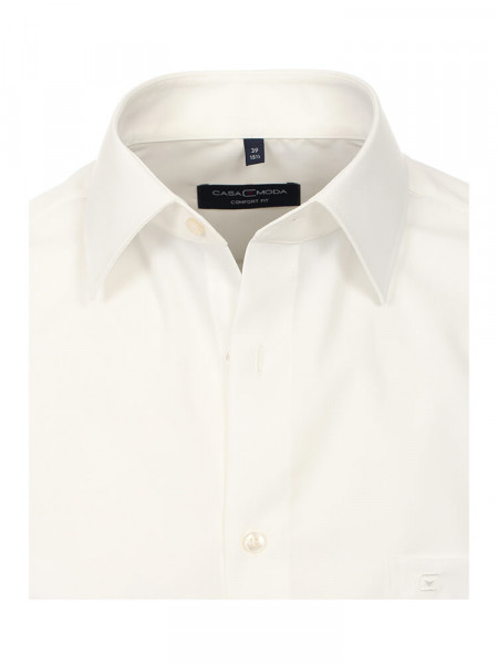 CASAMODA Comfort Fit Hemd Hellbeige Kent Popeline - Ansicht 1