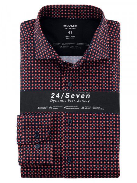 OLYMP Level Five 24/Seven body fit Jerseyhemd