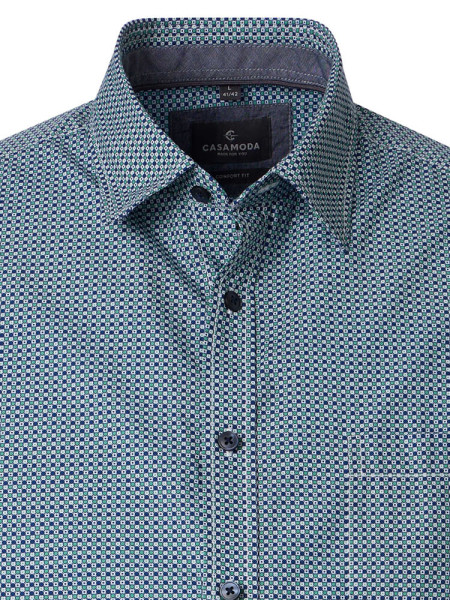 CASAMODA Regular Fit Hemd Grün Kent Easy Care  - Ansicht 1