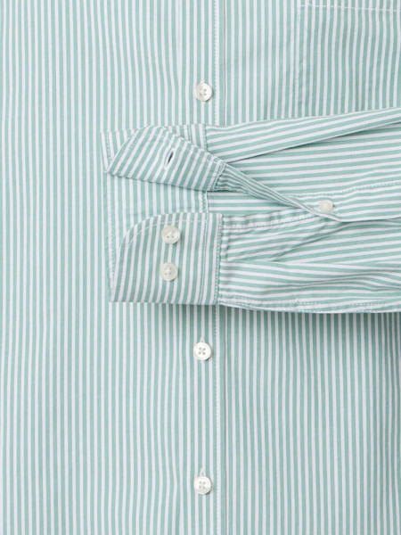 CASAMODA Regular Fit Hemd Grün Button-Down Easy Care  - Ansicht 2