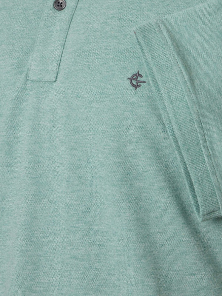 CASAMODA Poloshirt Hellgrün Extrafeine Qualität - Ansicht 2