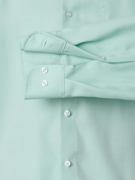 VENTI Comfort Fit Hemd Grün Button-Down Fein Oxford - Ansicht 2