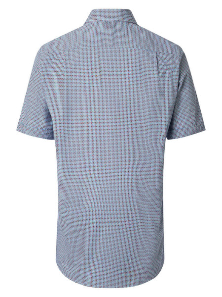 REDMOND Regular Fit Hemd Rot Kent Print