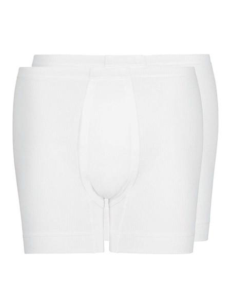 HUBER Cotton 2 Pack Double Rib Shorts