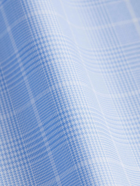 ARTIGIANO Regular Fit Hemd Hellblau Haifisch Twill