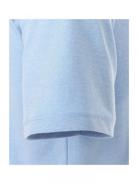 CASAMODA Poloshirt Hellblau Piqué - Ansicht 2
