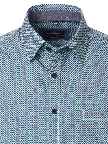 CASAMODA Regular Fit Hemd Grün Kent Easy Care  - Ansicht 1