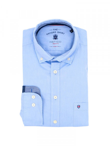 HATICO Modern Fit Freizeithemd