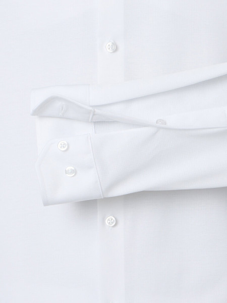 VENTI Regular Fit Hemd Weiß Kent Jersey - Ansicht 2