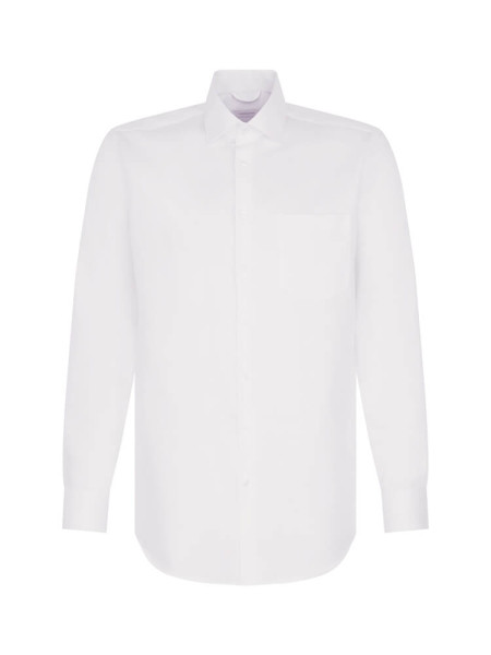 SEIDENSTICKER Regular Fit Hemd Weiß New Kent Twill