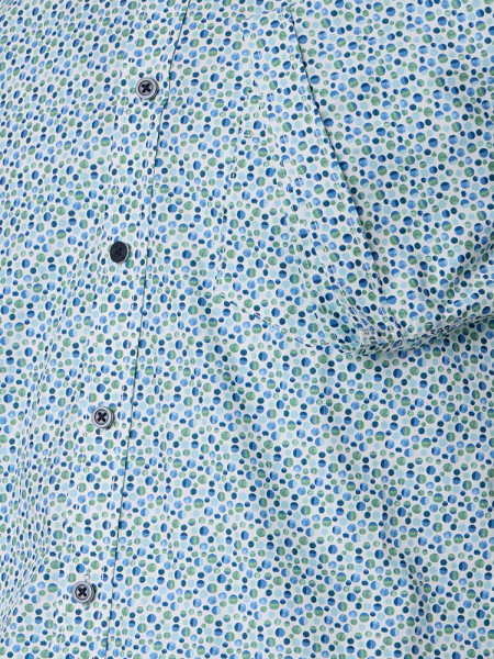 CASAMODA Comfort Fit Hemd Grün Button-Down Easy Care  - Ansicht 2