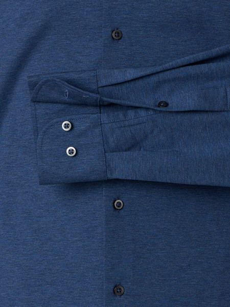 VENTI Comfort Fit Hemd Mittelblau Kent Jersey - Ansicht 2