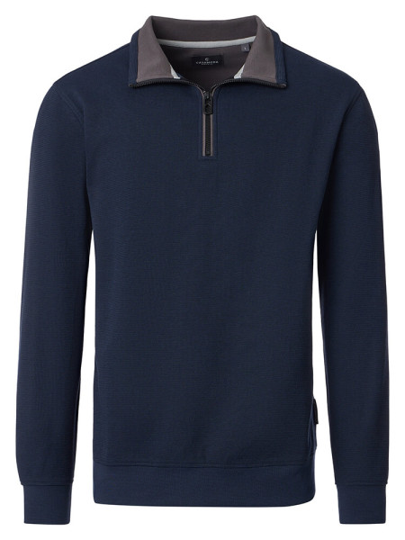 CASAMODA Marine Natté - Ansicht 3 | Hemden Ausstatter