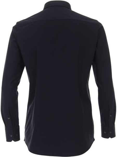 VENTI Regular Fit Hemd Marine Kent Jersey