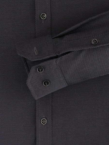 VENTI Slim Fit Hemd Anthrazit Kent Easy Care  - Ansicht 2