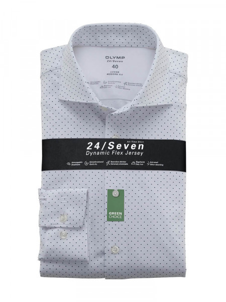 OLYMP Luxor 24/Seven modern fit Jerseyhemd