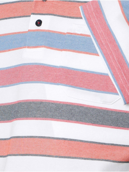 REDMOND Poloshirt Rot Natté - Ansicht 2