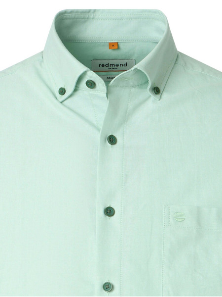 REDMOND Comfort Fit Hemd Marine Button-Down Fein Oxford - Ansicht 1