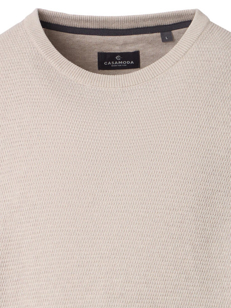 CASAMODA Hellbeige Struktur - Ansicht 1